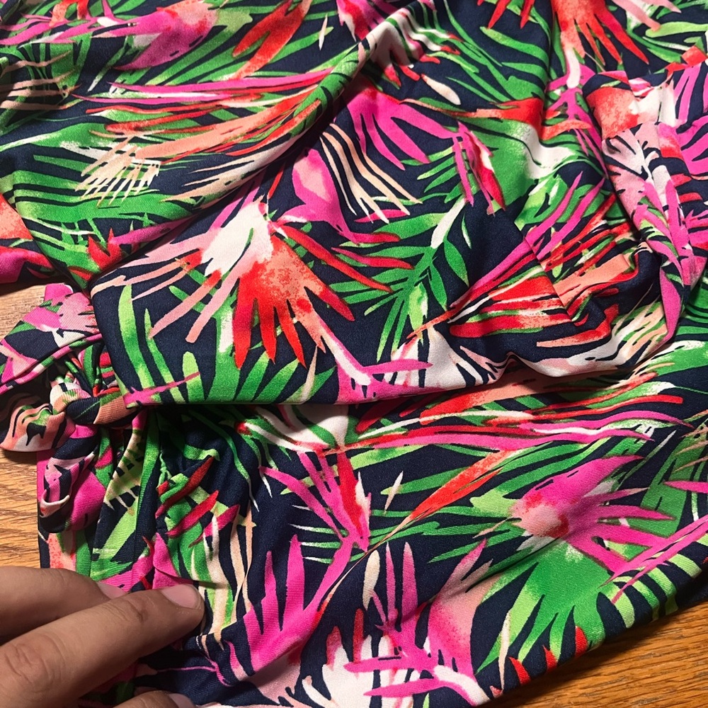 Slinky Brand Colorful Tropical Fabric